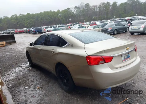 2014 Chevrolet Impala 1Ls из США, поврежденный, VIN 2G11Y5SL7E9303655